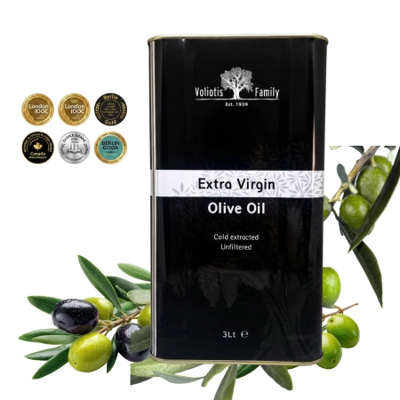 Voliotis Family Pelion Black Oliwa z Oliwek Extra Virgin 3L